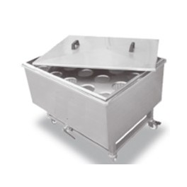 Vasca per stampi e stufatura dei formaggi