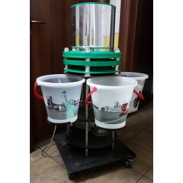 Macchina calibratrice di olive rotativa -Capacità 100 kg ora