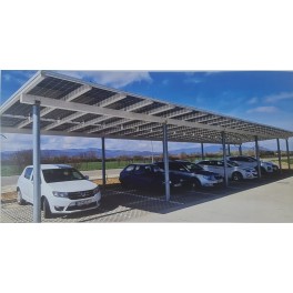 Pensiline parcheggi fotovoltaiche - Carpot
