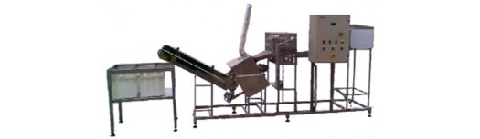 Macchine per la lavorazione delle castagne fresche